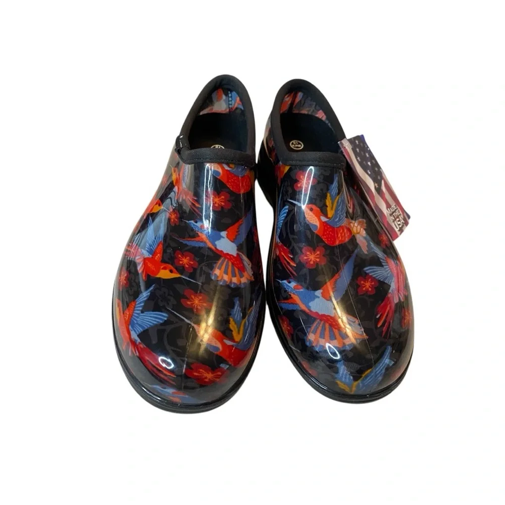 Sloggers Hummingbird Waterproof Slip Resistant GARDEN SHOES Size 10 - Picture 1 of 8